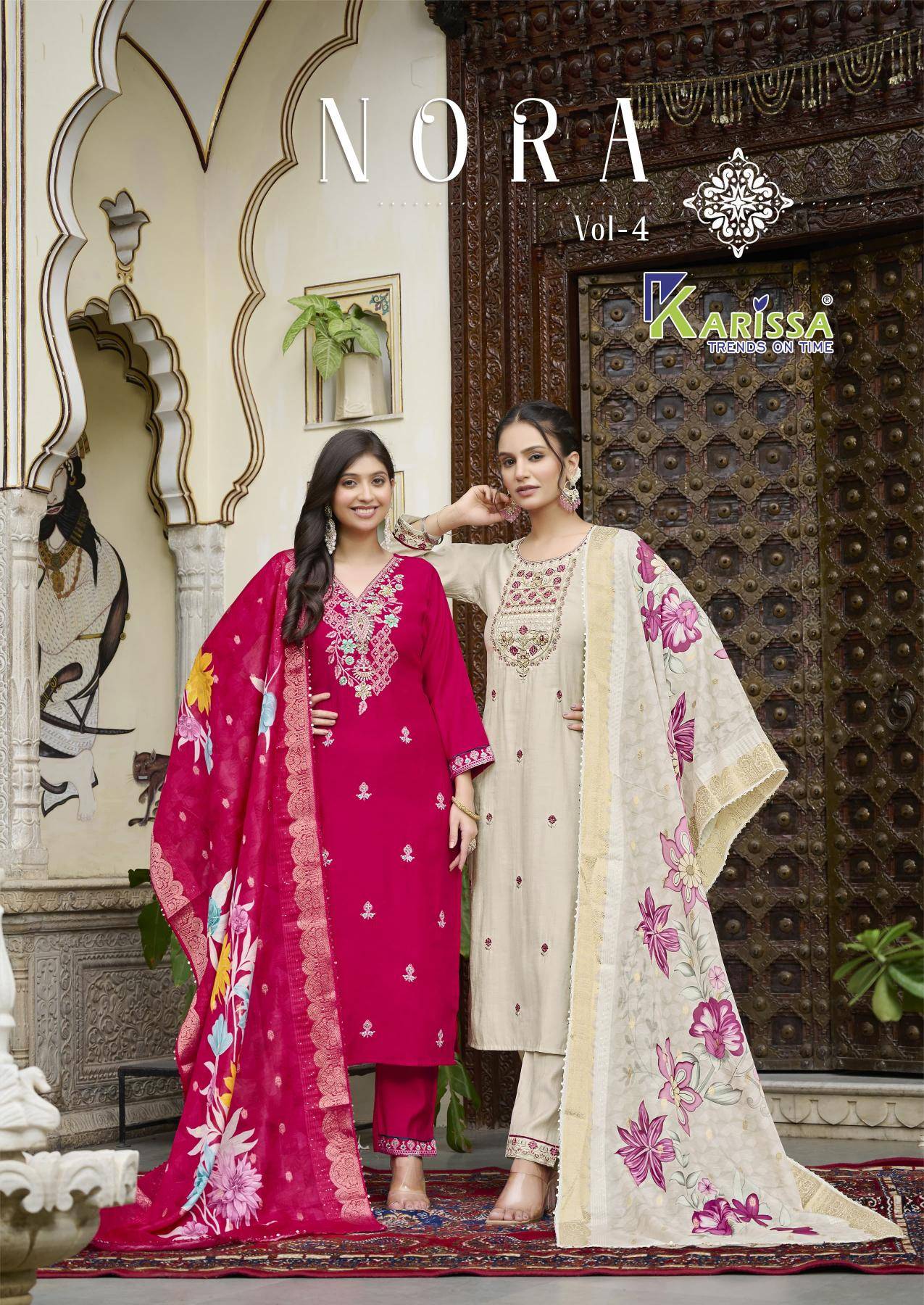 Karissa nora vol 4 Printed kurtis in Gujarat