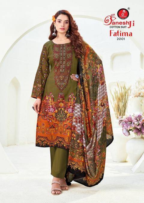 Ganeshji fatima vol-2 Surat wholesale dress materials market