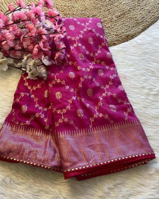 Akshara soft russian silk Wholesale saree online India