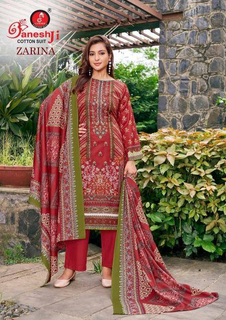 Ganeshji zarina vol-1 Wholesale dress materials market Surat