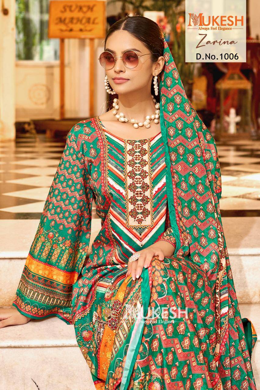 mukesh zarina  Designer dress material at wholesale price