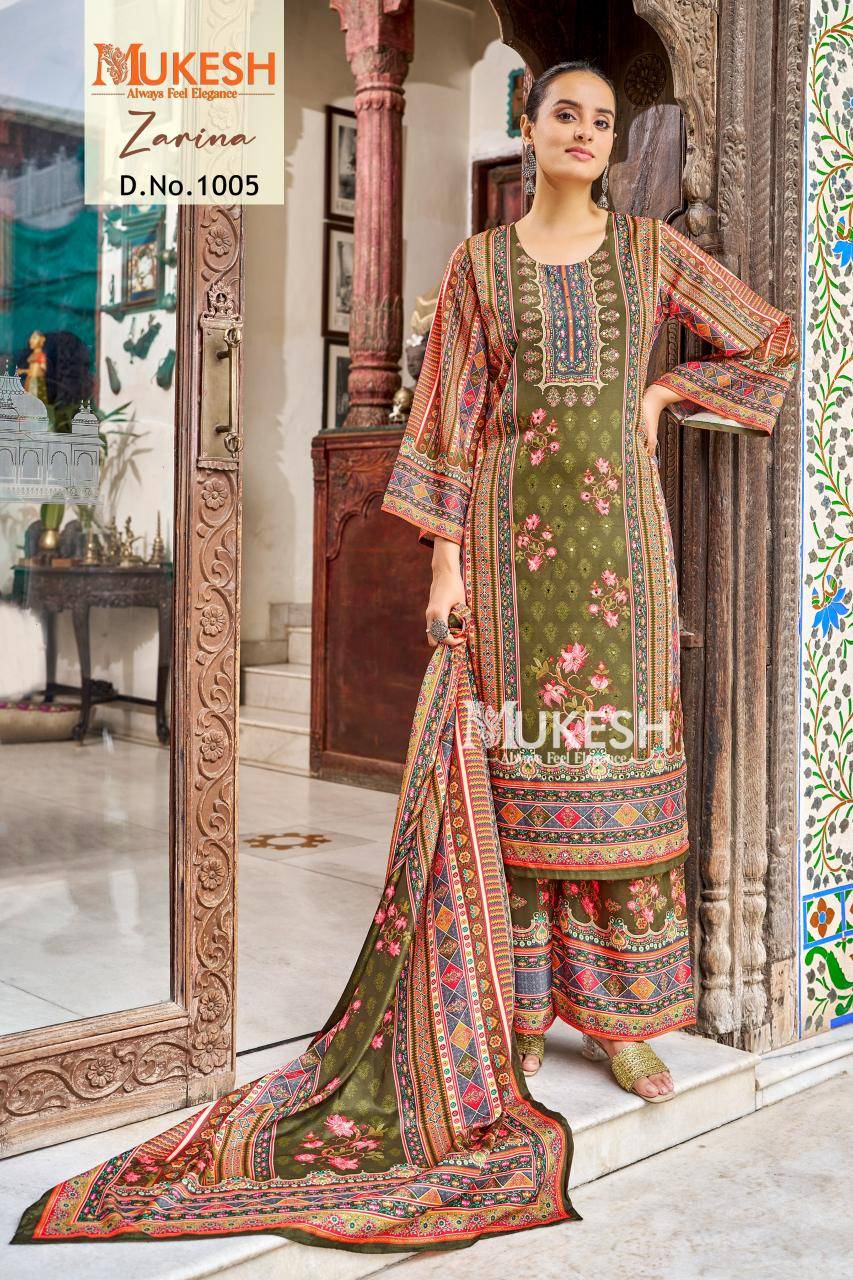 mukesh zarina  Designer dress material at wholesale price