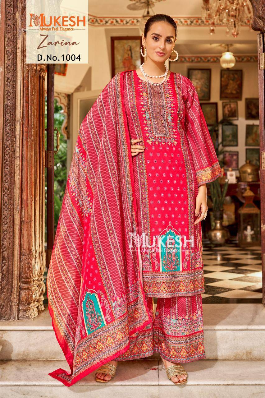 mukesh zarina  Designer dress material at wholesale price