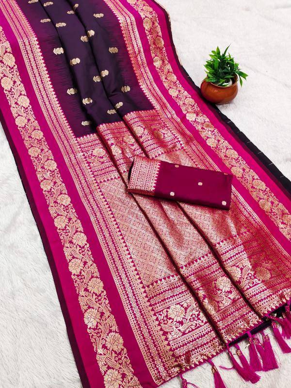 Krishnavi janmashtami special soft banarasi silk Saree manufacturer in Surat