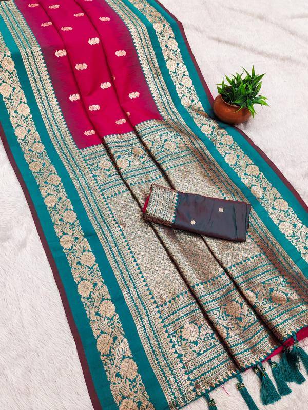 Krishnavi janmashtami special soft banarasi silk Saree manufacturer in Surat