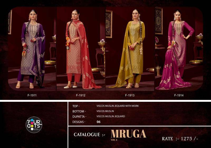 Fourdots mruga vol 2 Wholesale dress materials online