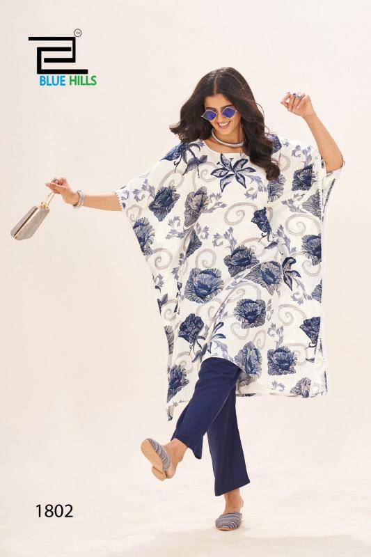 Blue hills stare vol 18 Kurti exporters in India