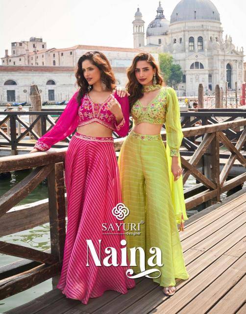 Sayuri designer naina salwar suits wholesalers in Jaipur