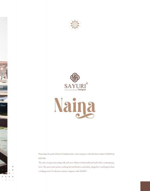 Sayuri designer naina salwar suits wholesalers in Jaipur