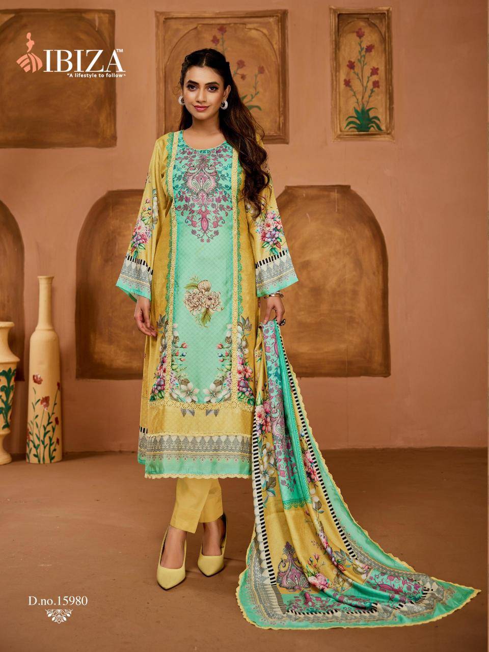 Ibiza riyasat vol 10 Dress material manufacturers in India