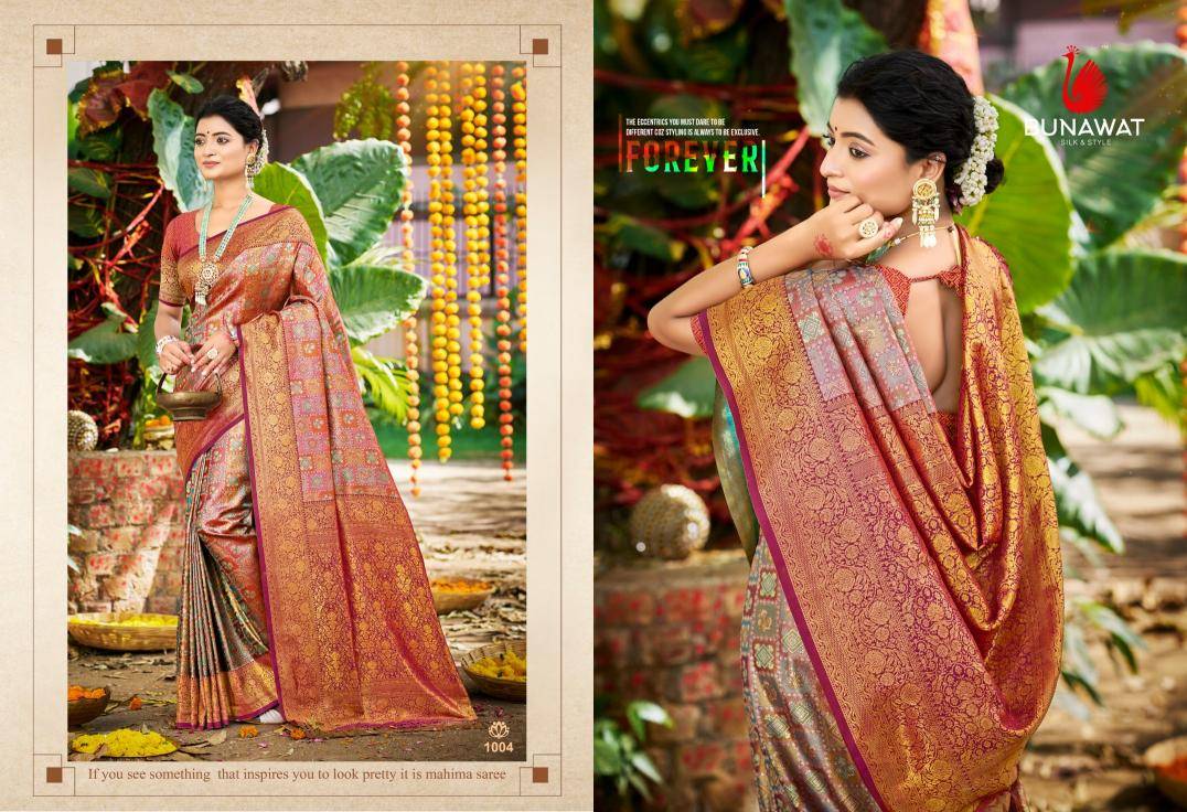 BUNAWAT - Chaturi Silk VOL-04 Saree market in Mumbai for wedding collections