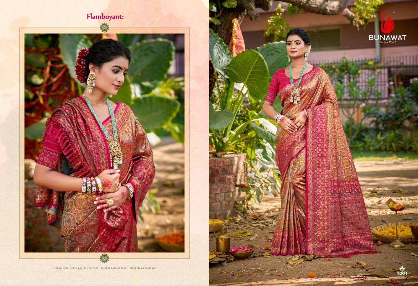 BUNAWAT - Chaturi Silk VOL-05 Wholesale saree dealers in Mumbai