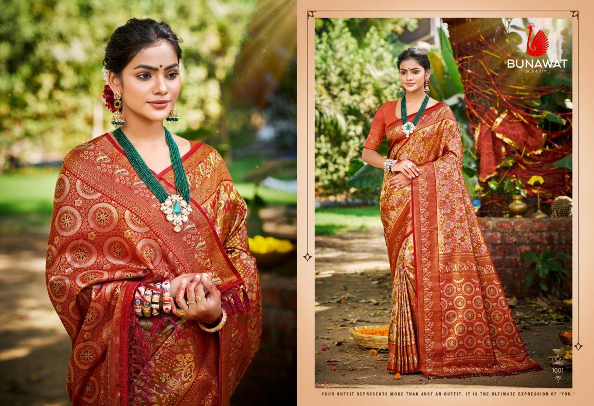 BUNAWAT - Chaturi Silk VOL-02 Mumbai saree wholesale suppliers