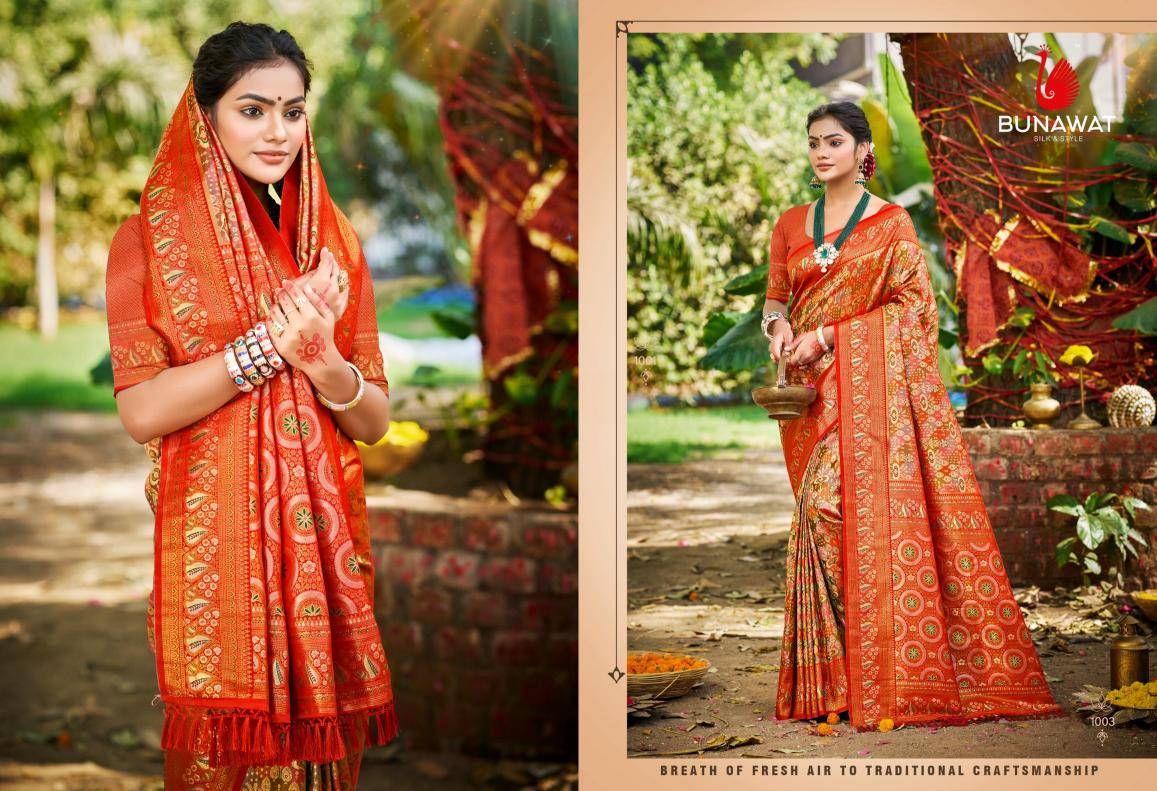 BUNAWAT - Chaturi Silk VOL-02 Mumbai saree wholesale suppliers