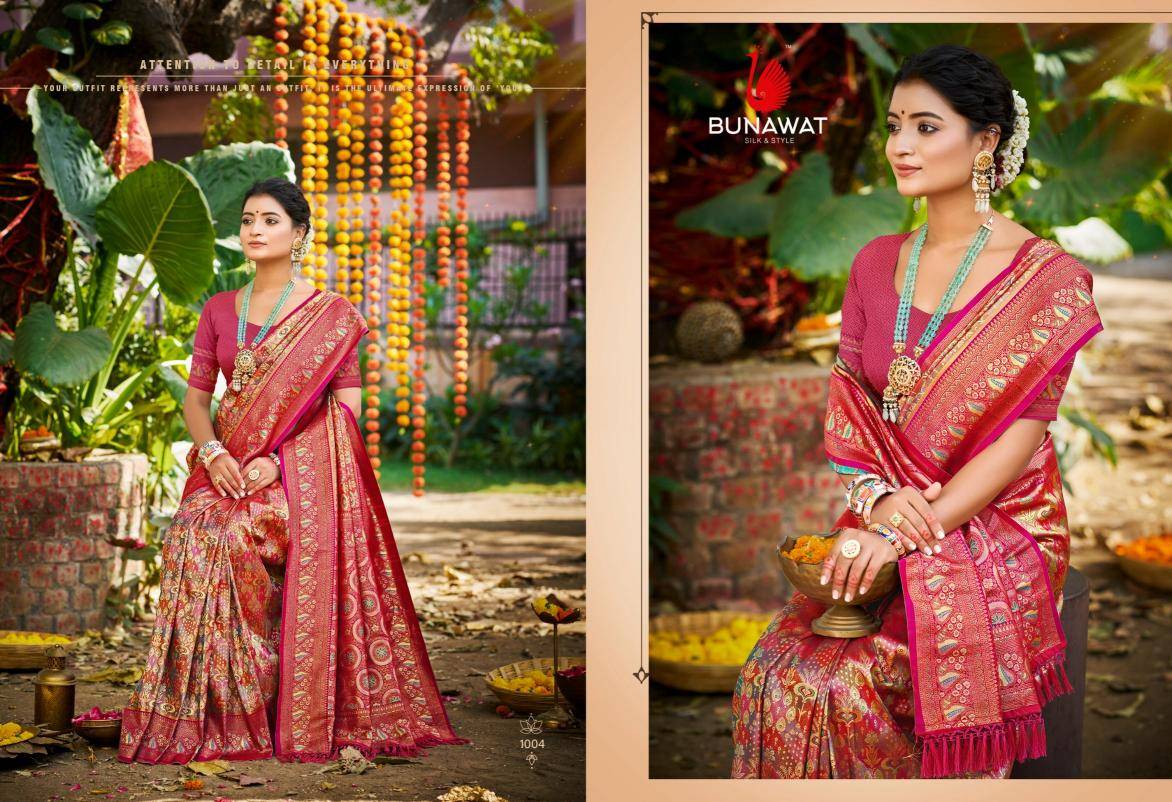 BUNAWAT - Chaturi Silk VOL-02 Mumbai saree wholesale suppliers