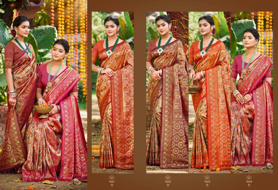 BUNAWAT - Chaturi Silk VOL-02 Mumbai saree wholesale suppliers