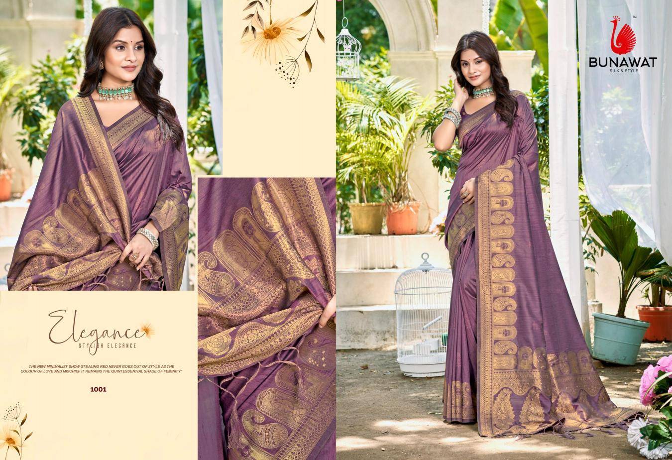 Bunawat Chitrangana Assam Designer saree market in Mumbai