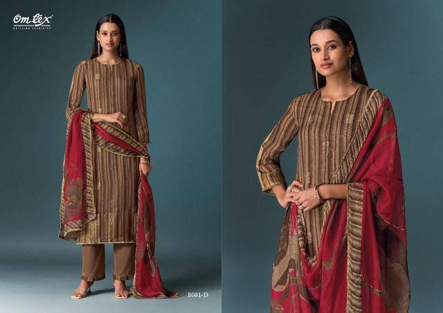 Omtex mishque Designer dress materials in Ahmedabad