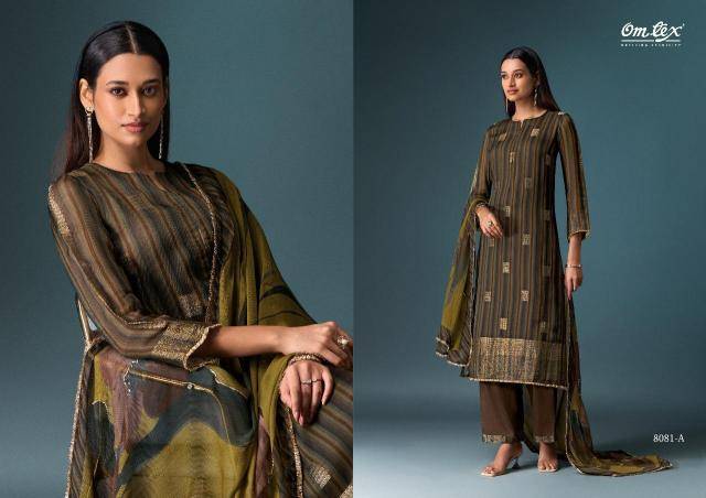 Omtex mishque Designer dress materials in Ahmedabad