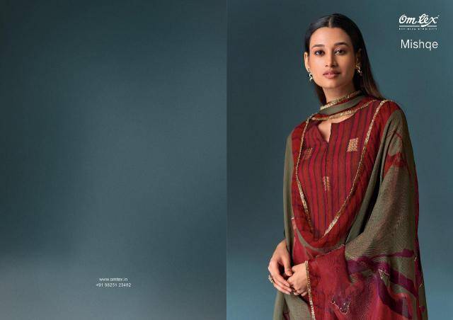Omtex mishque Designer dress materials in Ahmedabad