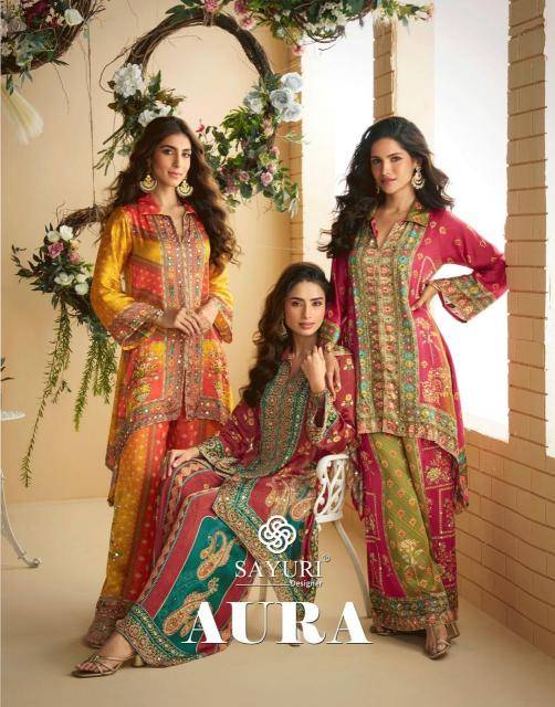Sayuri designer aura Salwar Kameez manufacturers in India