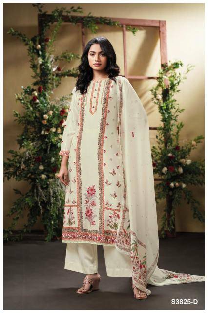 Ganga melfey 3825 Dress material manufacturers in Ahmedabad