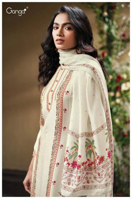 Ganga melfey 3825 Dress material manufacturers in Ahmedabad