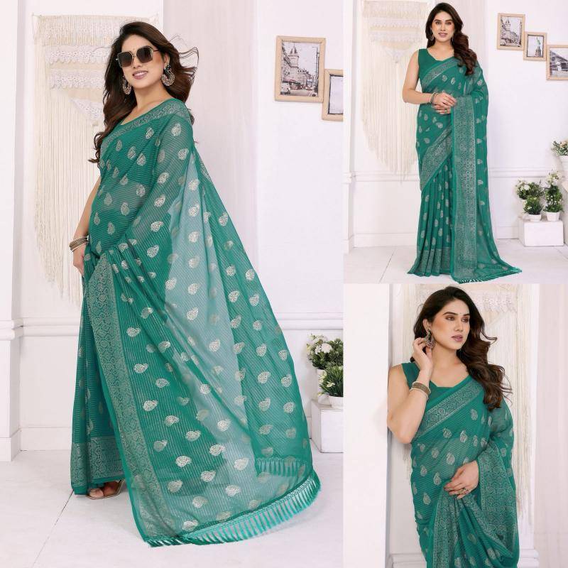 GC soft georgette Party wear sarees wholesale