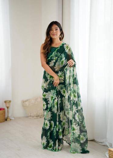 GC soft georgette silk Saree manufacturers in Surat