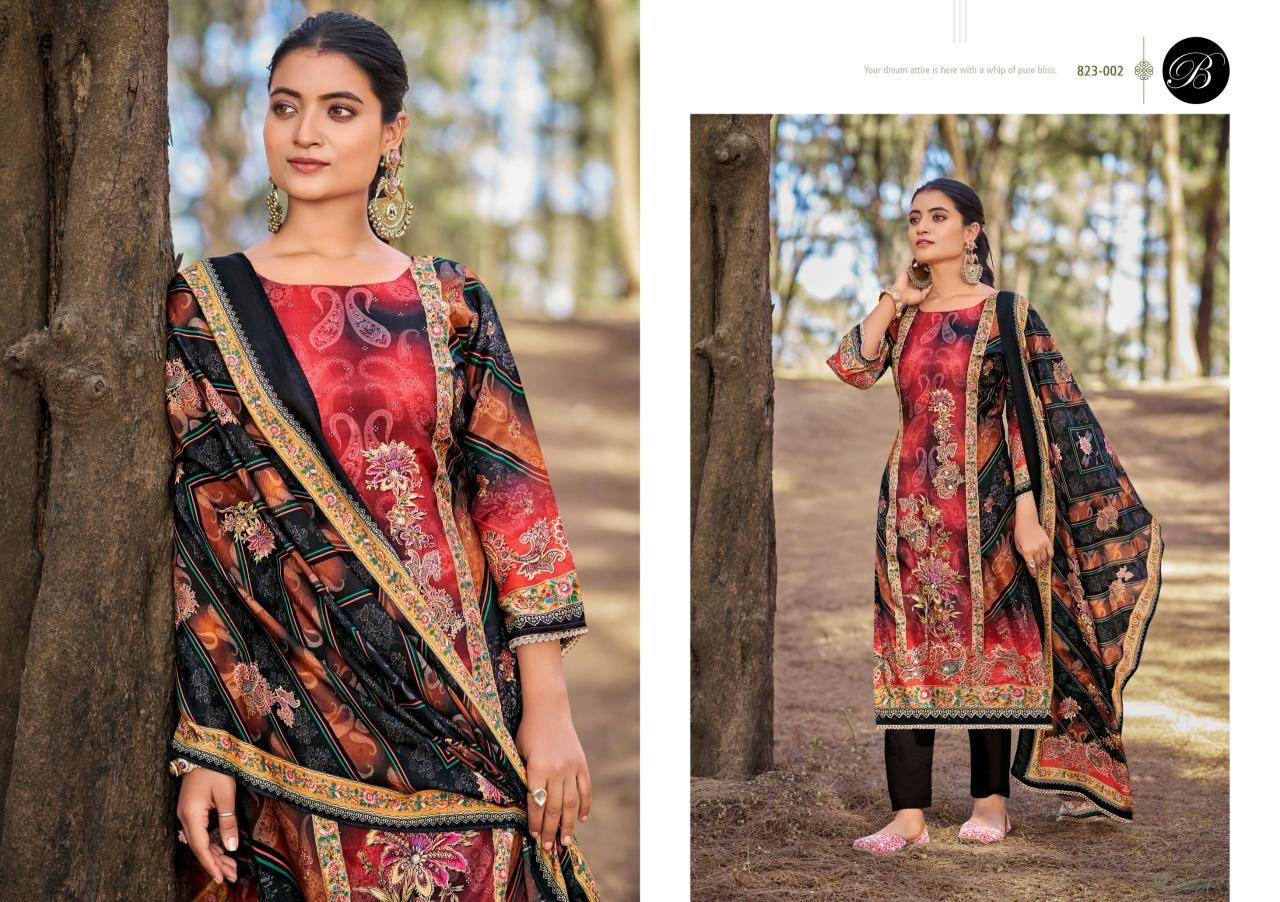 Belliza shabnam Designer dress materials wholesale