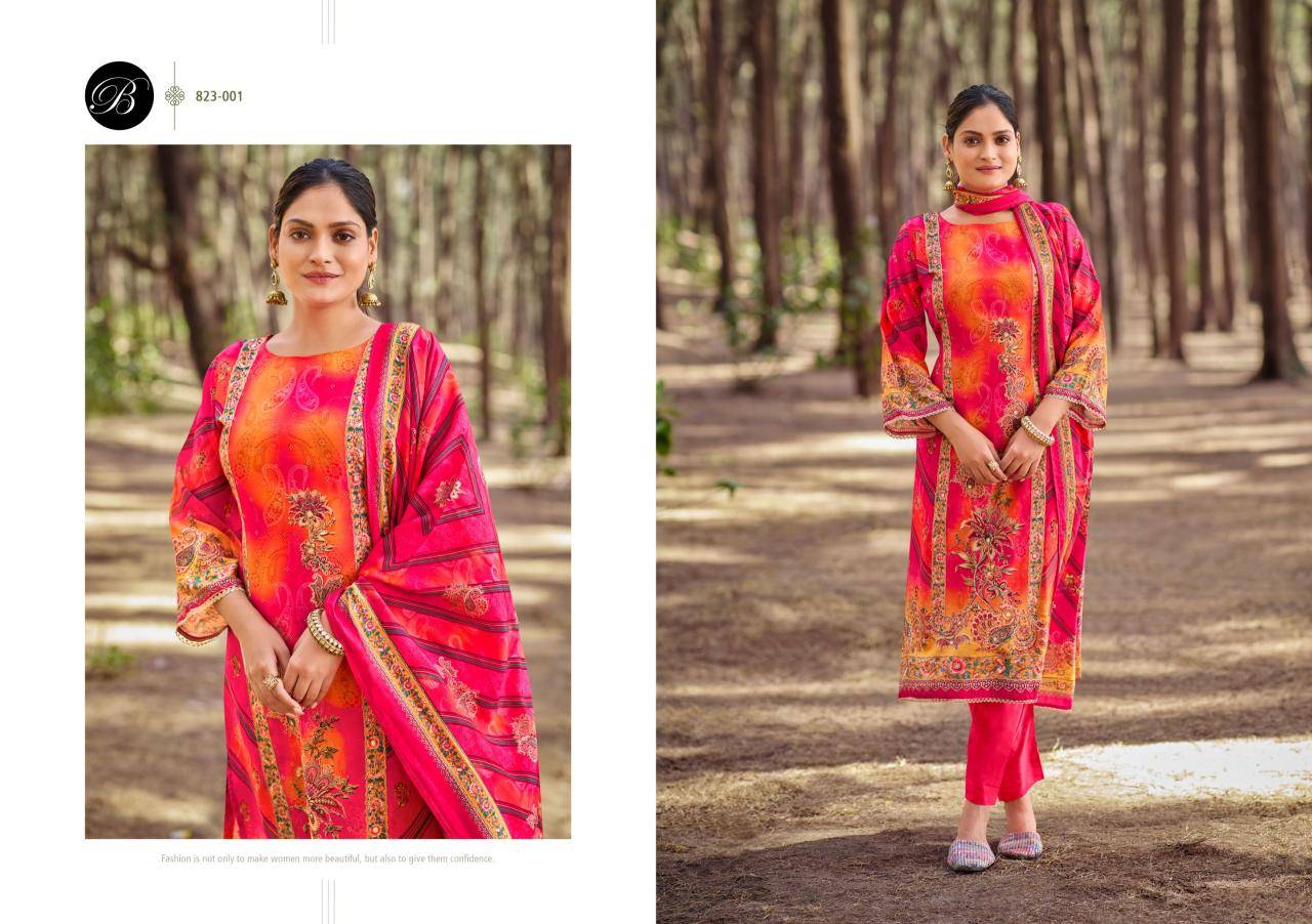 Belliza shabnam Designer dress materials wholesale