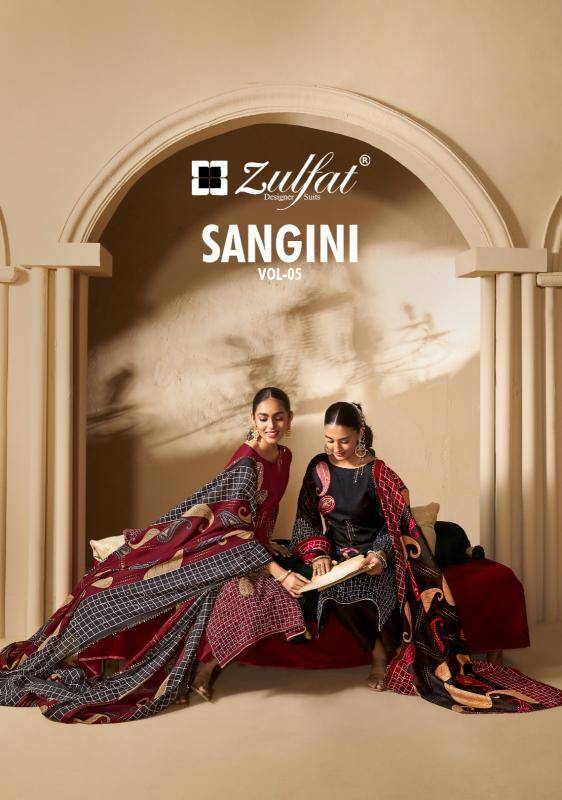 Zulfat sangini vol 5 Wholesale Dress materials supplier in india