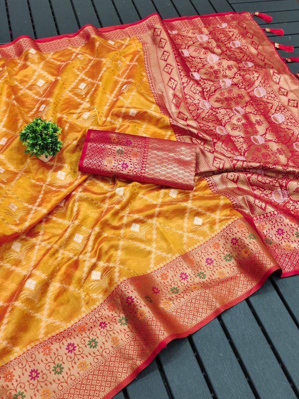 Anupama rakhi special soft silk Online saree wholesalers