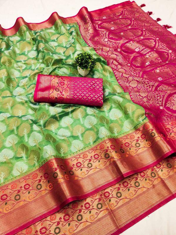 Anupama rakhi special soft silk Online saree wholesalers