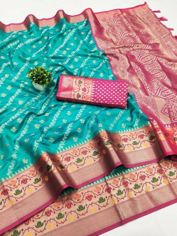 Anupama rakhi special soft silk Online saree wholesalers