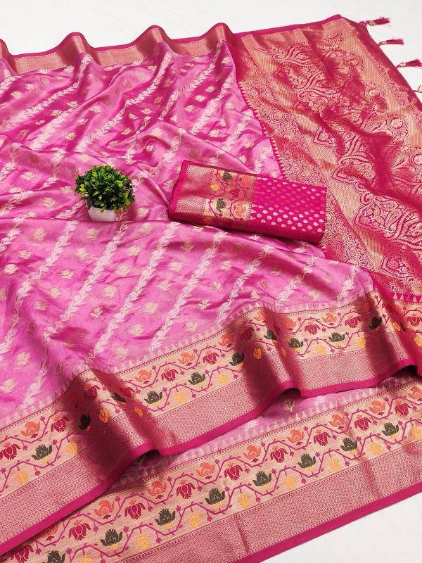 Anupama rakhi special soft silk Online saree wholesalers