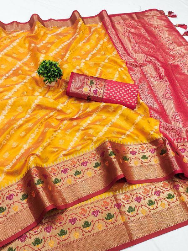 Anupama rakhi special soft silk Online saree wholesalers