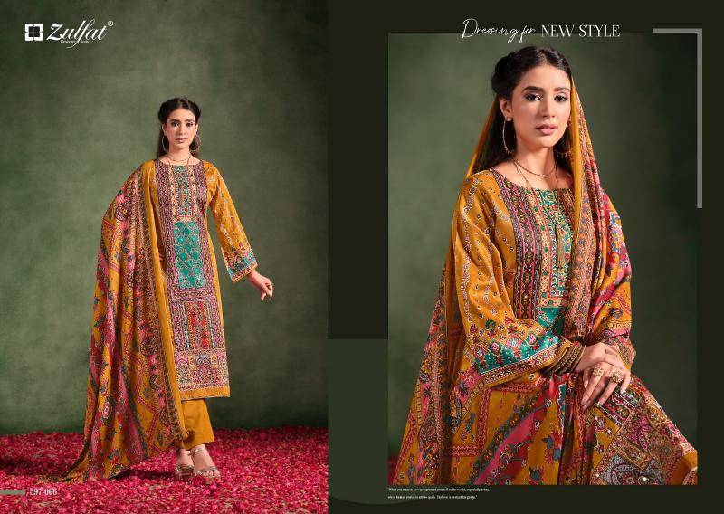 Zulfat raabta vol 2 Material for dresses wholesale