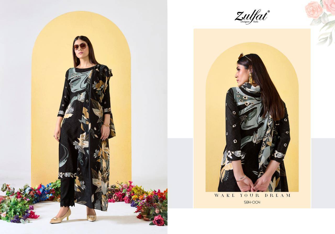 Zulfat zahavi vol 5 Wholesale dress material market