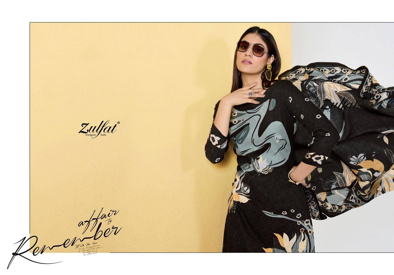 Zulfat zahavi vol 5 Wholesale dress material market