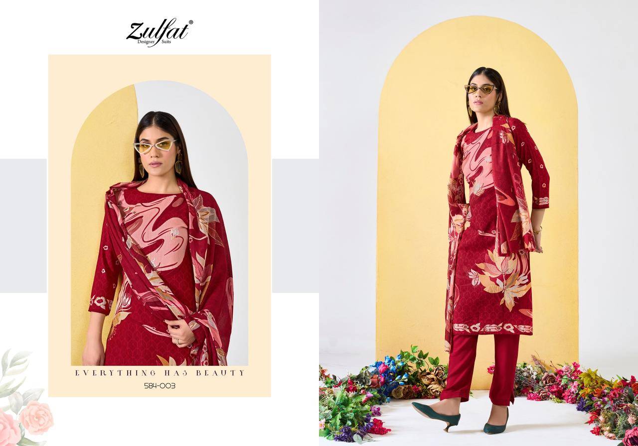 Zulfat zahavi vol 5 Wholesale dress material market