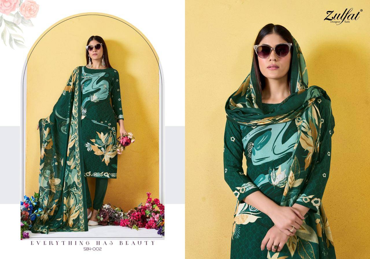 Zulfat zahavi vol 5 Wholesale dress material market