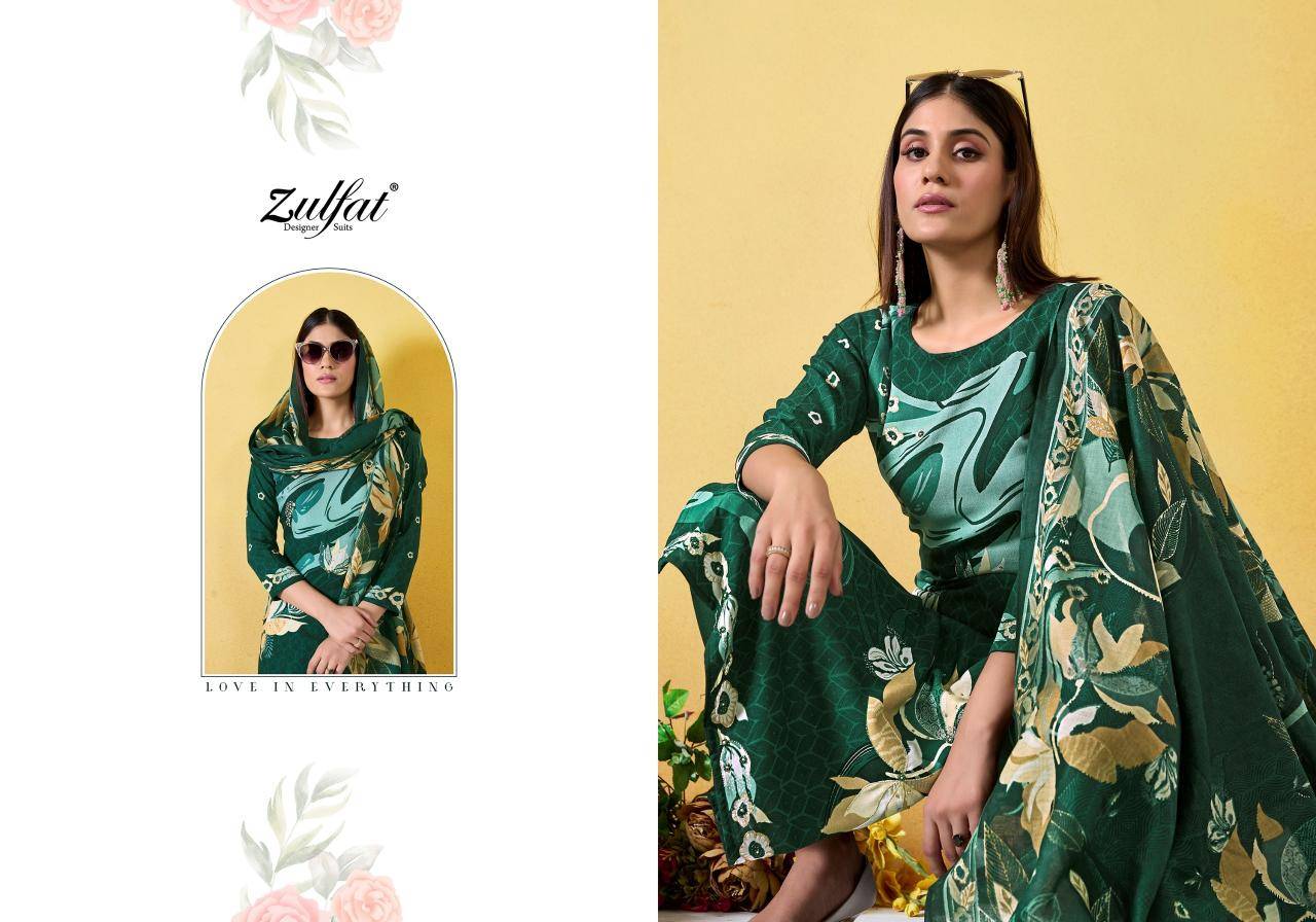 Zulfat zahavi vol 5 Wholesale dress material market