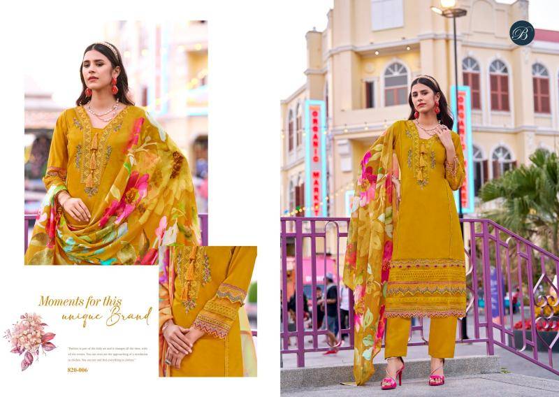 Belliza majestic Designer dress material wholesale