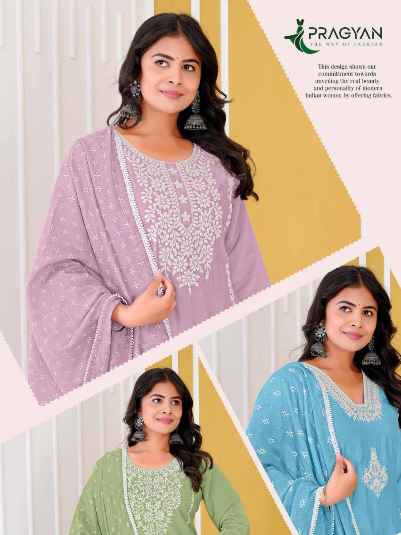 Pragyan vanilla vol 1 Kurti manufacturer in India