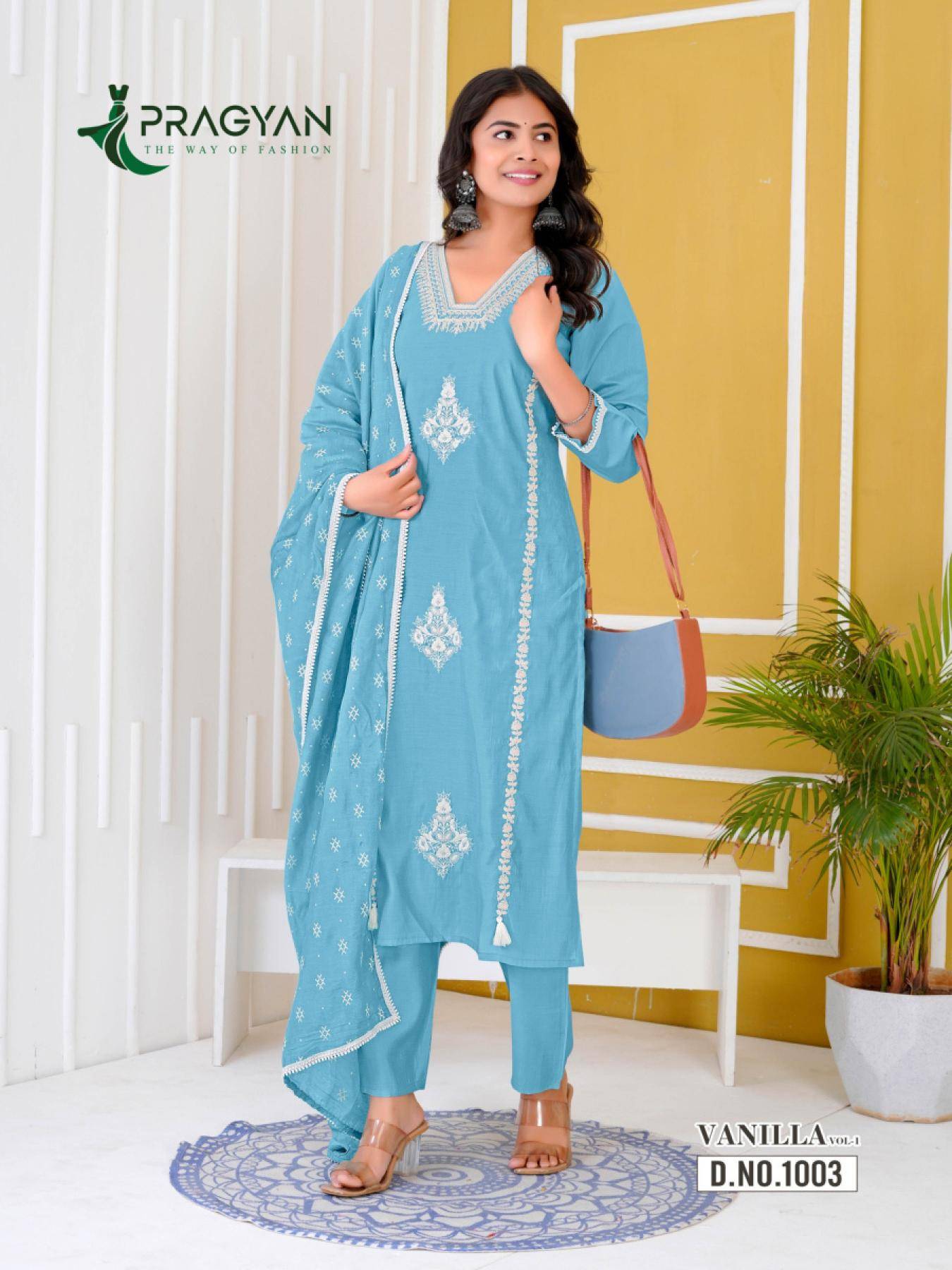 Pragyan vanilla vol 1 Kurti manufacturer in India