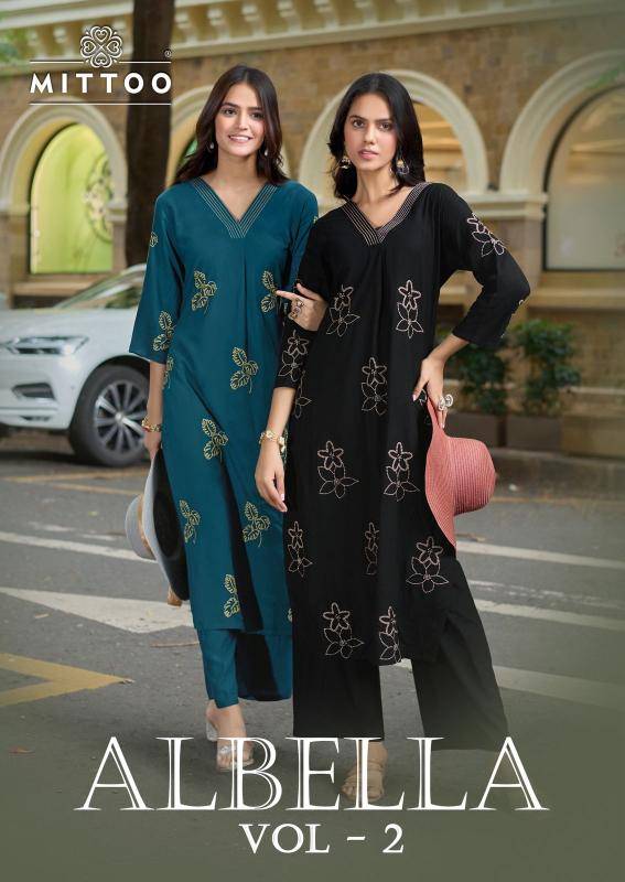 Mittoo albella vol 2 Ladies kurti wholesale