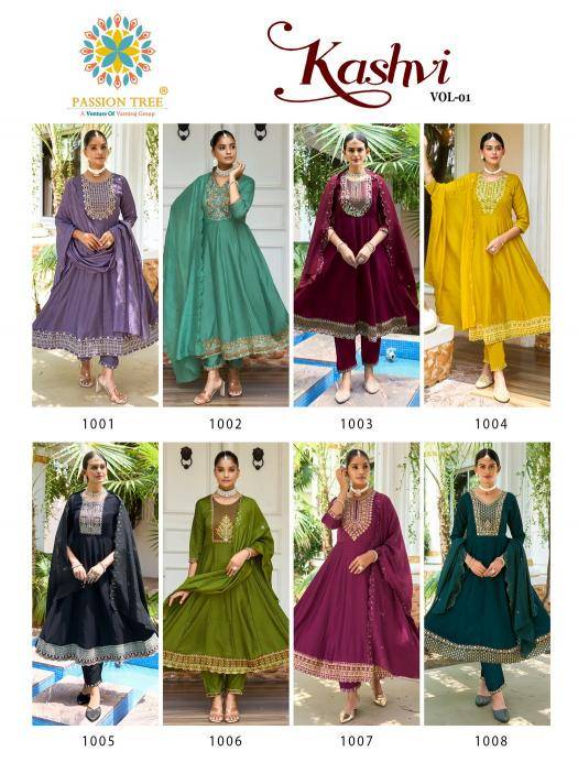 Passion tree kashvi vol 1 Designer kurtis wholesale