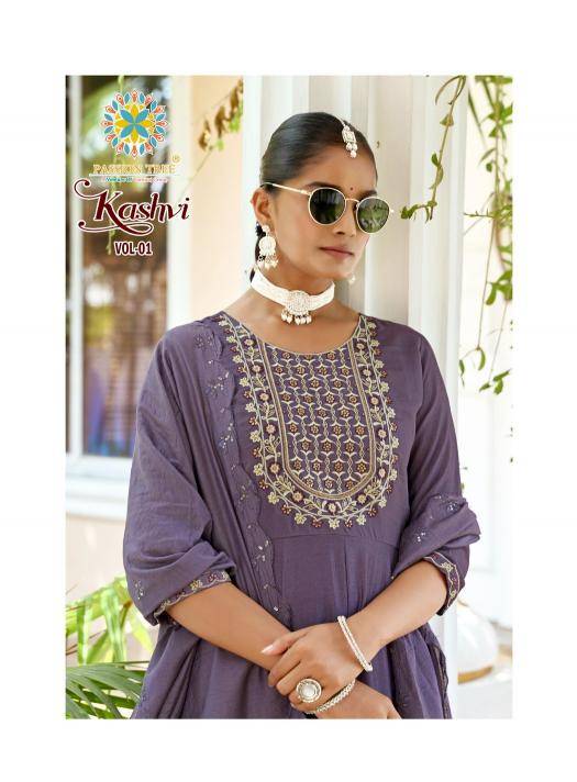 Passion tree kashvi vol 1 Designer kurtis wholesale