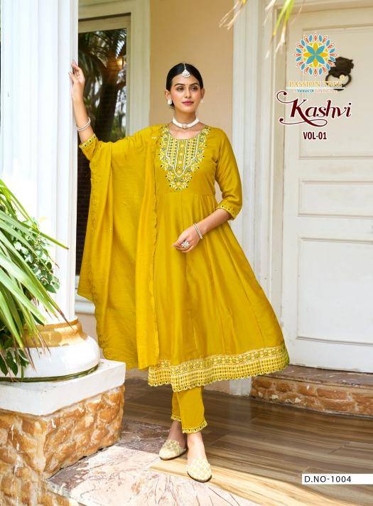 Passion tree kashvi vol 1 Designer kurtis wholesale